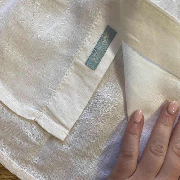 Sea Glass Breezer Linen Shirt Coastal Beach/Surf Vibes - Picture 14 of 14